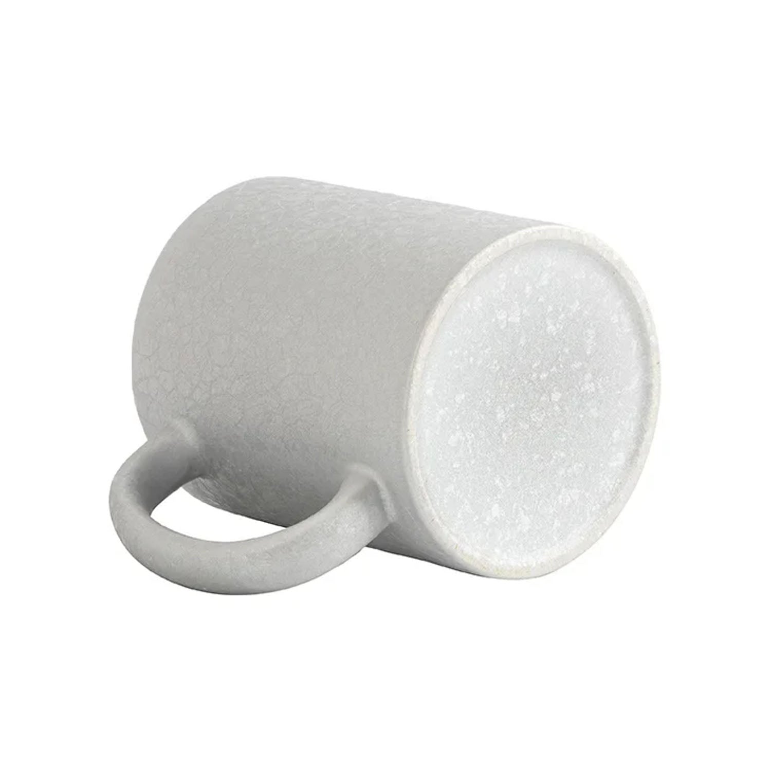 SubliKing® Keramik Tasse 11oz Sublimationstasse– Crackle-Finish (Grau)