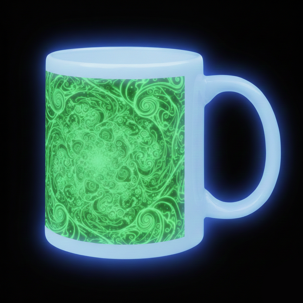 SubliKing® Keramiktasse GLOW mit Nachtleuchteffekt - 11oz