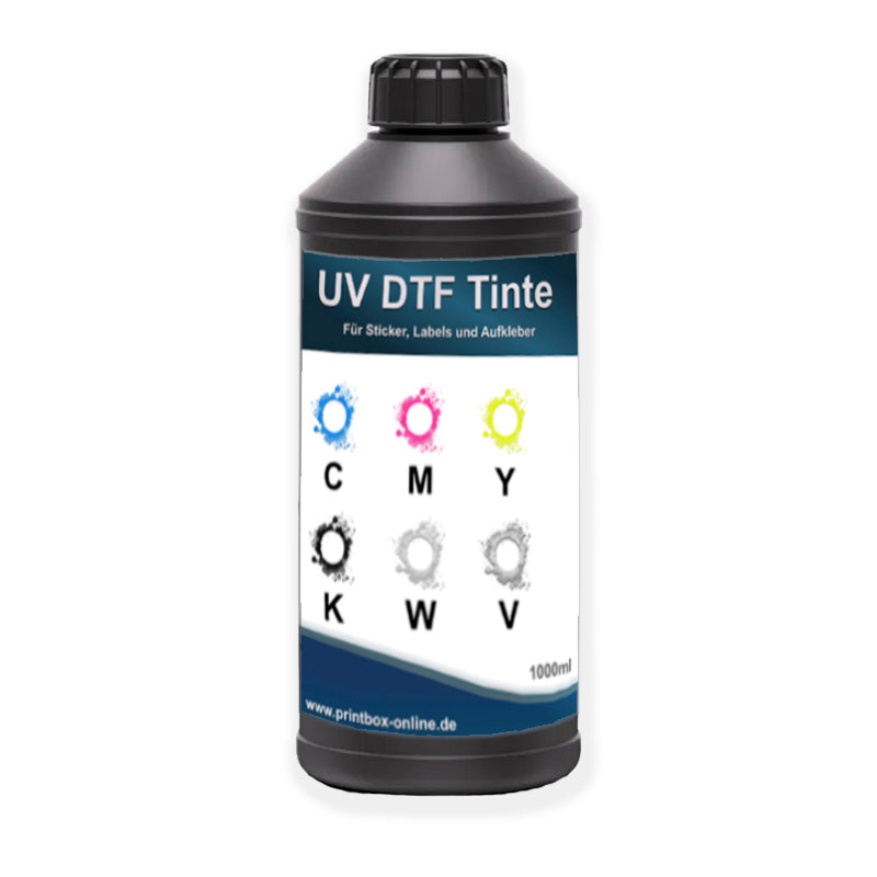 Ultramax® UV-DTF Tinten für Sticker, Labels und Aufkleber