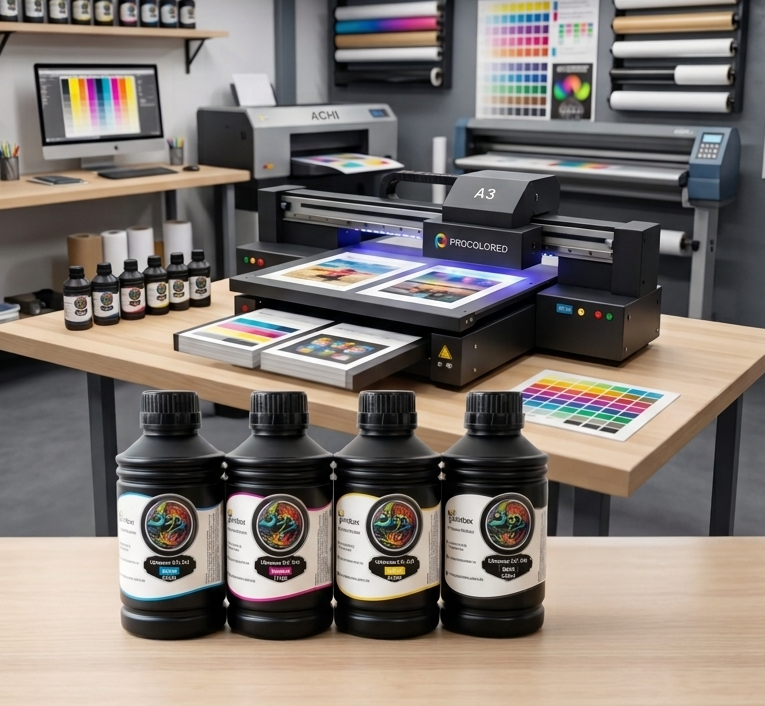 1L Ultramax® UV-Jet Tinte (Neutral) für Epson® i1600 / i3200 Druckköpfe
