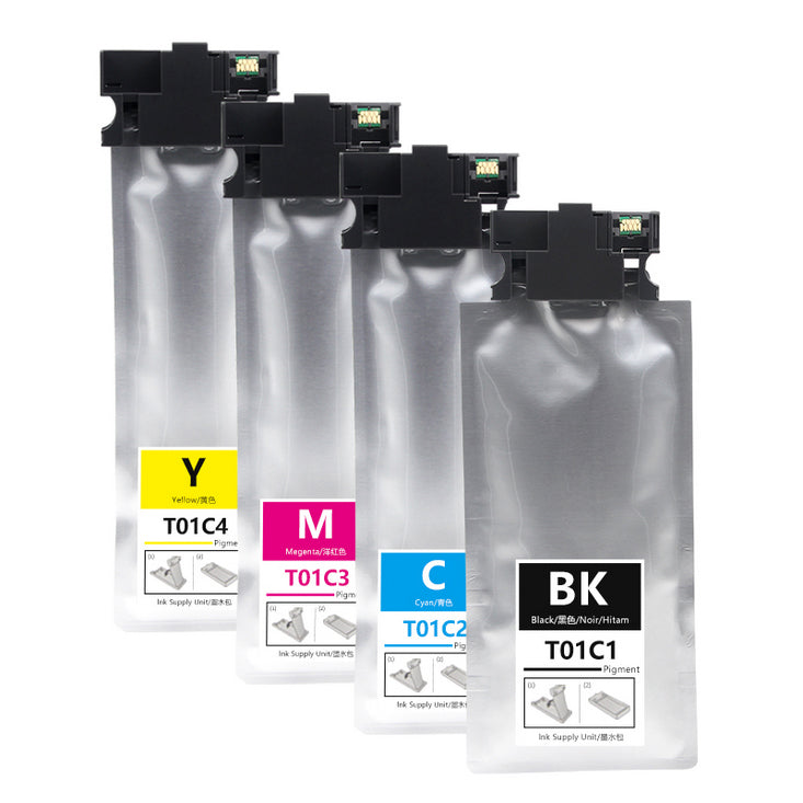 Ultramax Tintenpatronen für Epson WorkForce Pro WFC529R RDTW (T01C1–T01C4)