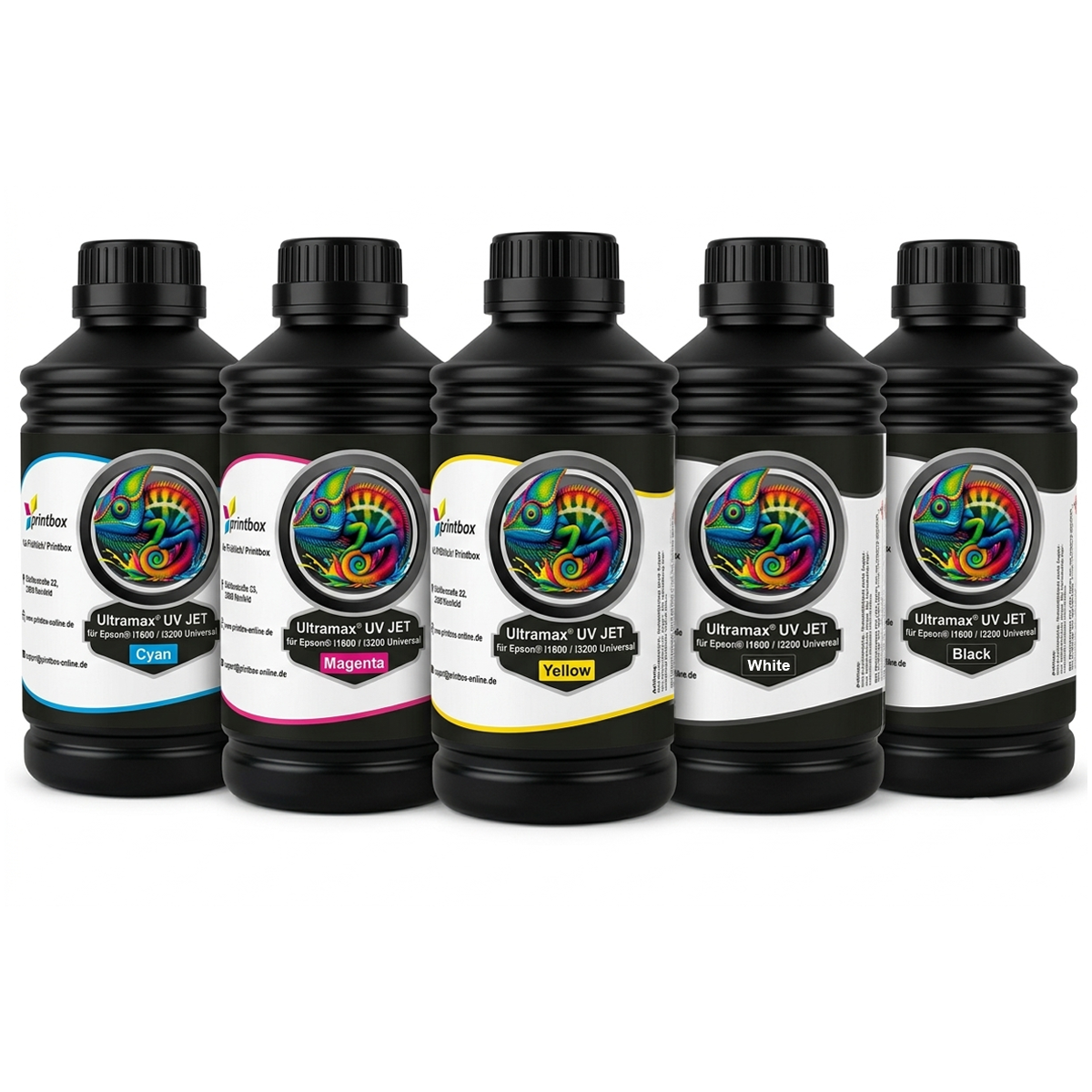 Ultramax® UV Jet- Tinte Neutral / Universal für Epson® i1600 / i3200