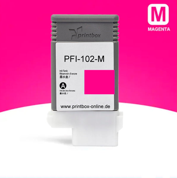 Prime PFI-102 Tintenpatronen für Canon