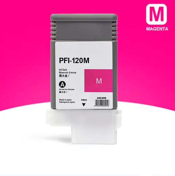 Kompatible Tintenpatrone für Canon® iPF TM-200 205 300 305 | PFI-120 Magenta