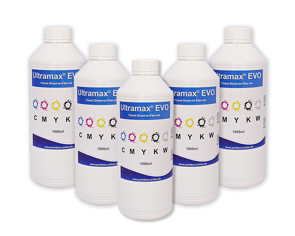 Ultramax® EVO Direct-to-Film Textil Tinte mit OEKO-TEX® Zertifikat
