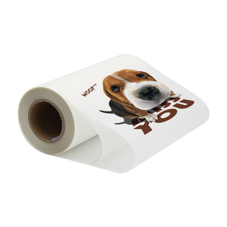 75my PET transfer film / DTF film for transfer printing | Roll 30cm x 100m