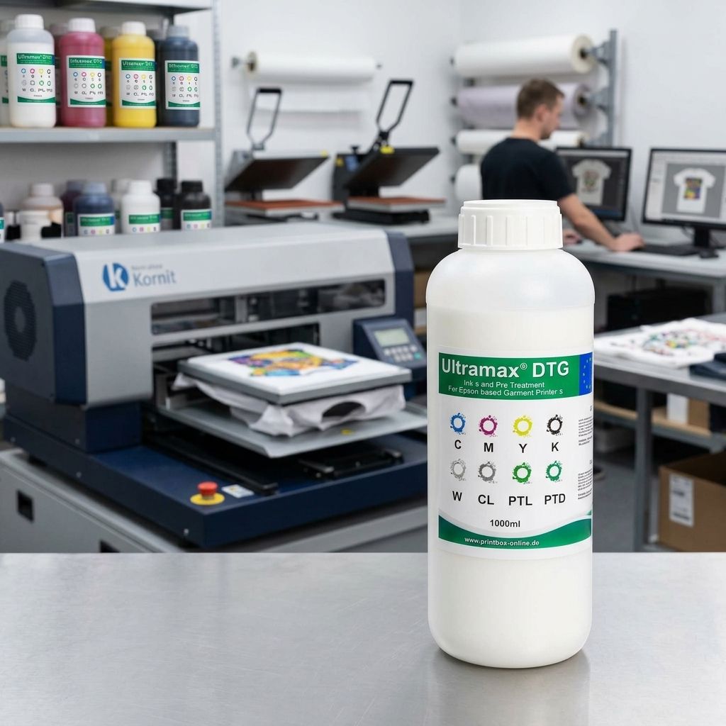 1L Ultramax® DTG Pre-Treatment for light and dark textiles | Made in EU