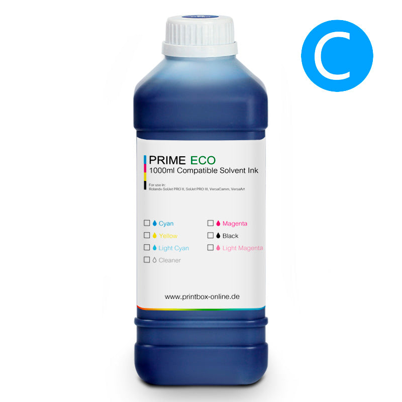 1L Prime Eco inks for Roland® replaces Eco-Sol Max 3 / ESL5