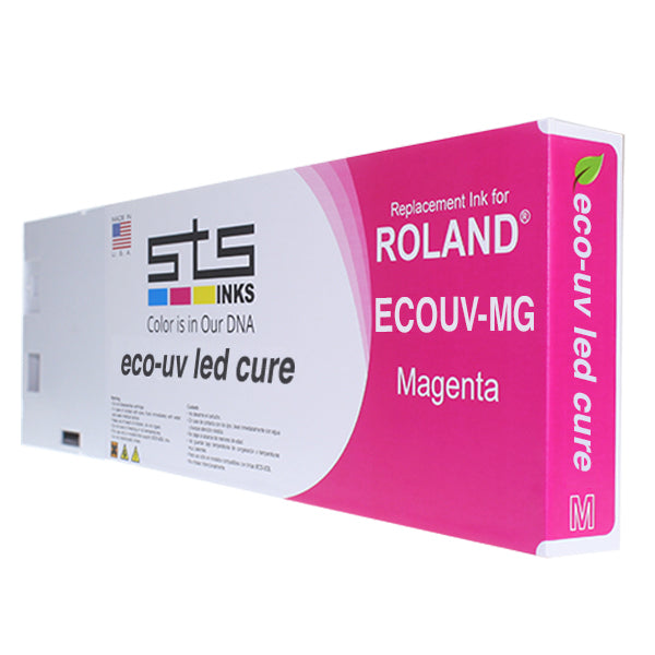Eco-UV Tintenpatrone kompatibel für Roland® VersaUV EUV 2/ 3/ 4 Magenta