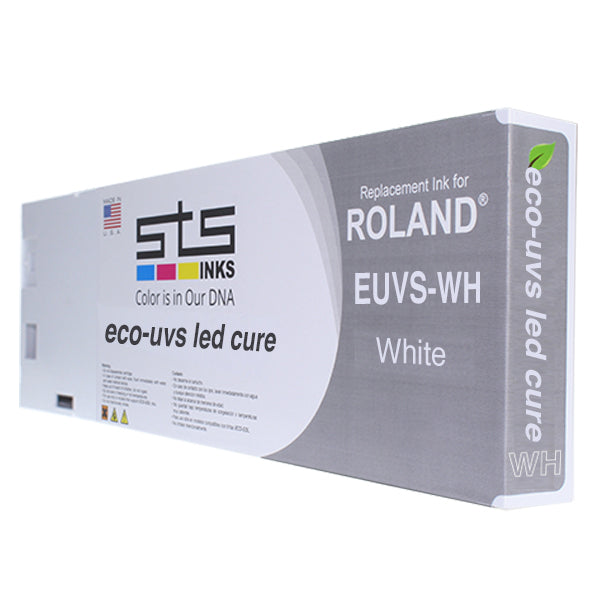 Eco-UV S Tintenpatrone kompatibel für Roland® VersaUV EUVS White