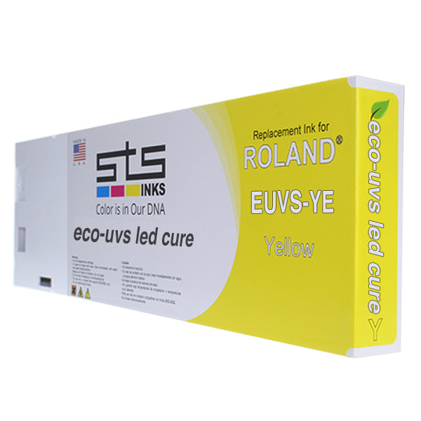Eco-UV S Tintenpatrone kompatibel für Roland® VersaUV EUVS Yellow