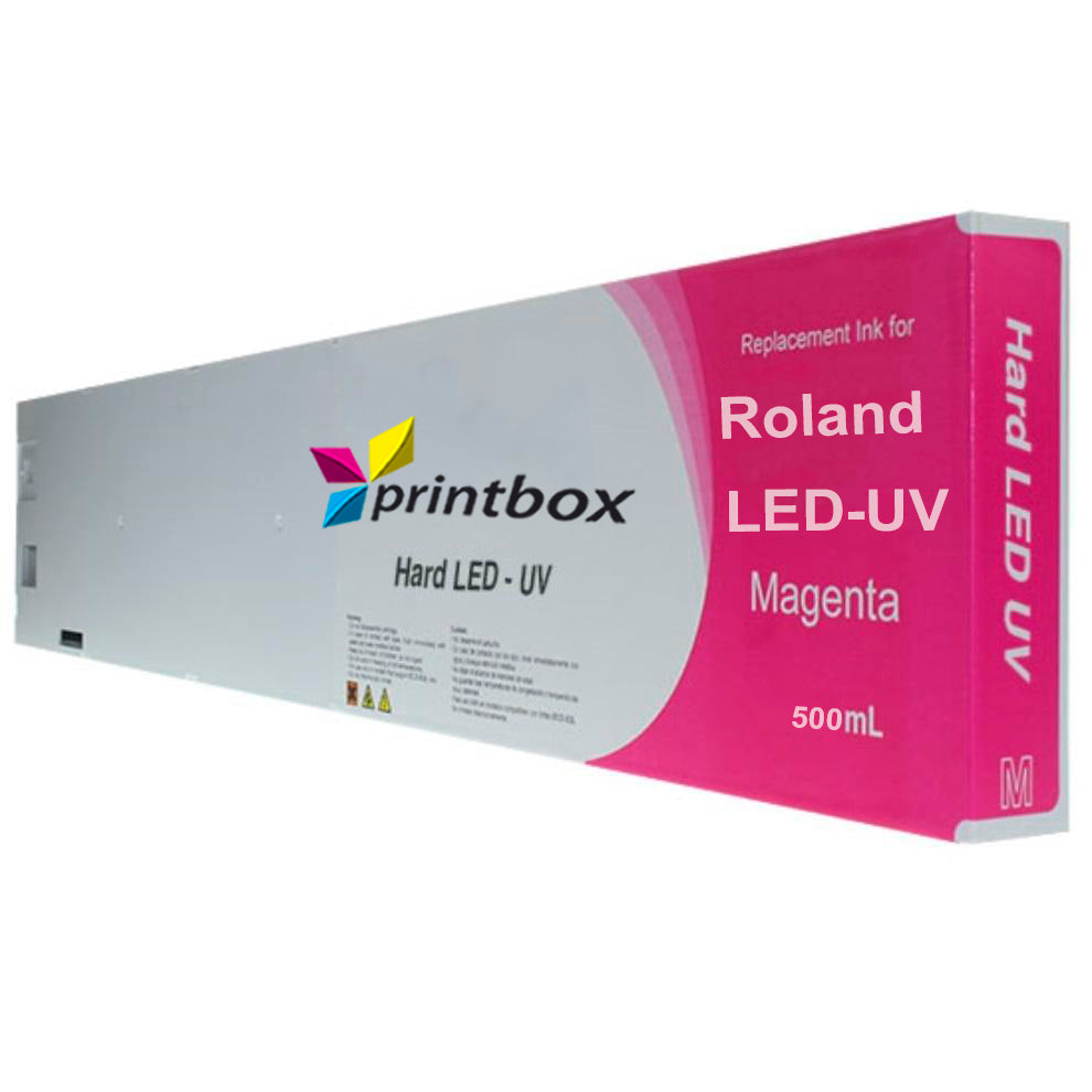 500ml UV LED Patrone Magenta für Roland | LEC2-330 | LEC2-640
