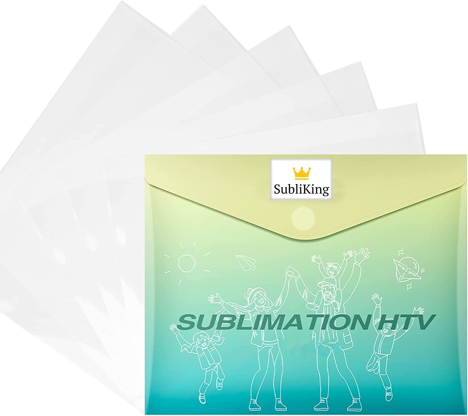 Subliking® HTV Vinyl Light bedruckbare Flexfolie für Sublimation auf Baumwolle