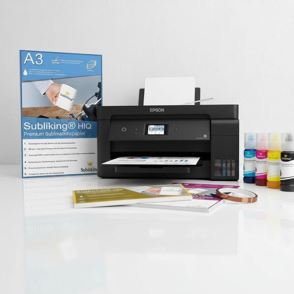 Epson® DIN A3+ ECOTANK Sublimationsdrucker mit Subliking® Starterset