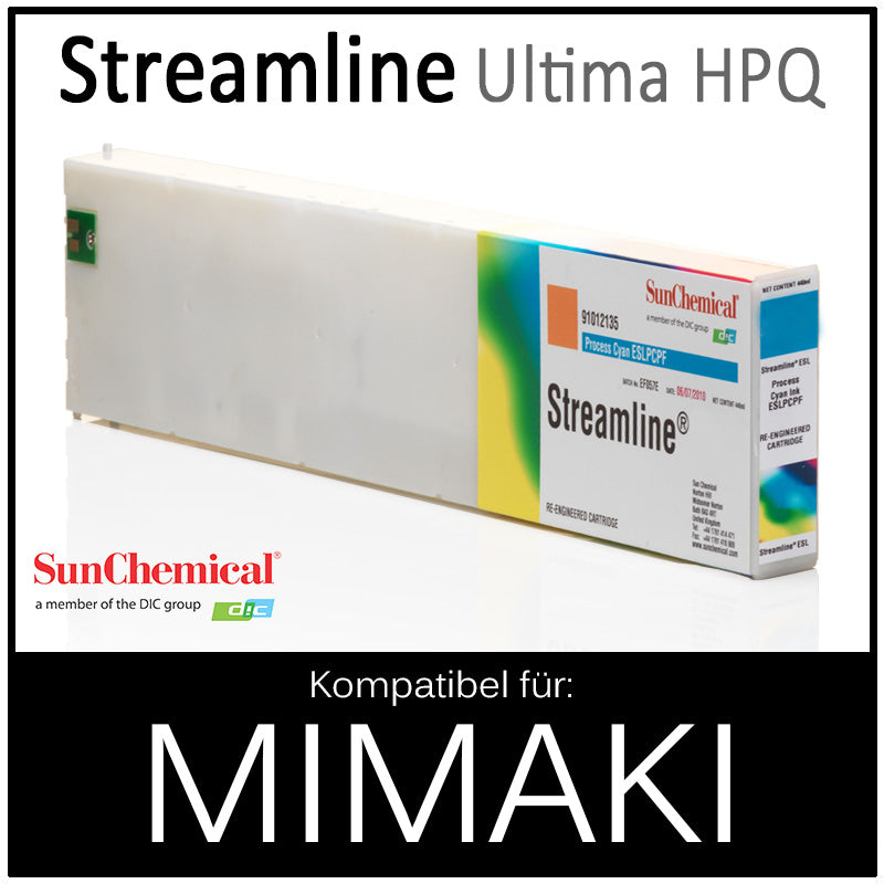 Streamline Ultima HPQ Tintenpatrone kompatibel für Mimaki® JV150 | JV300